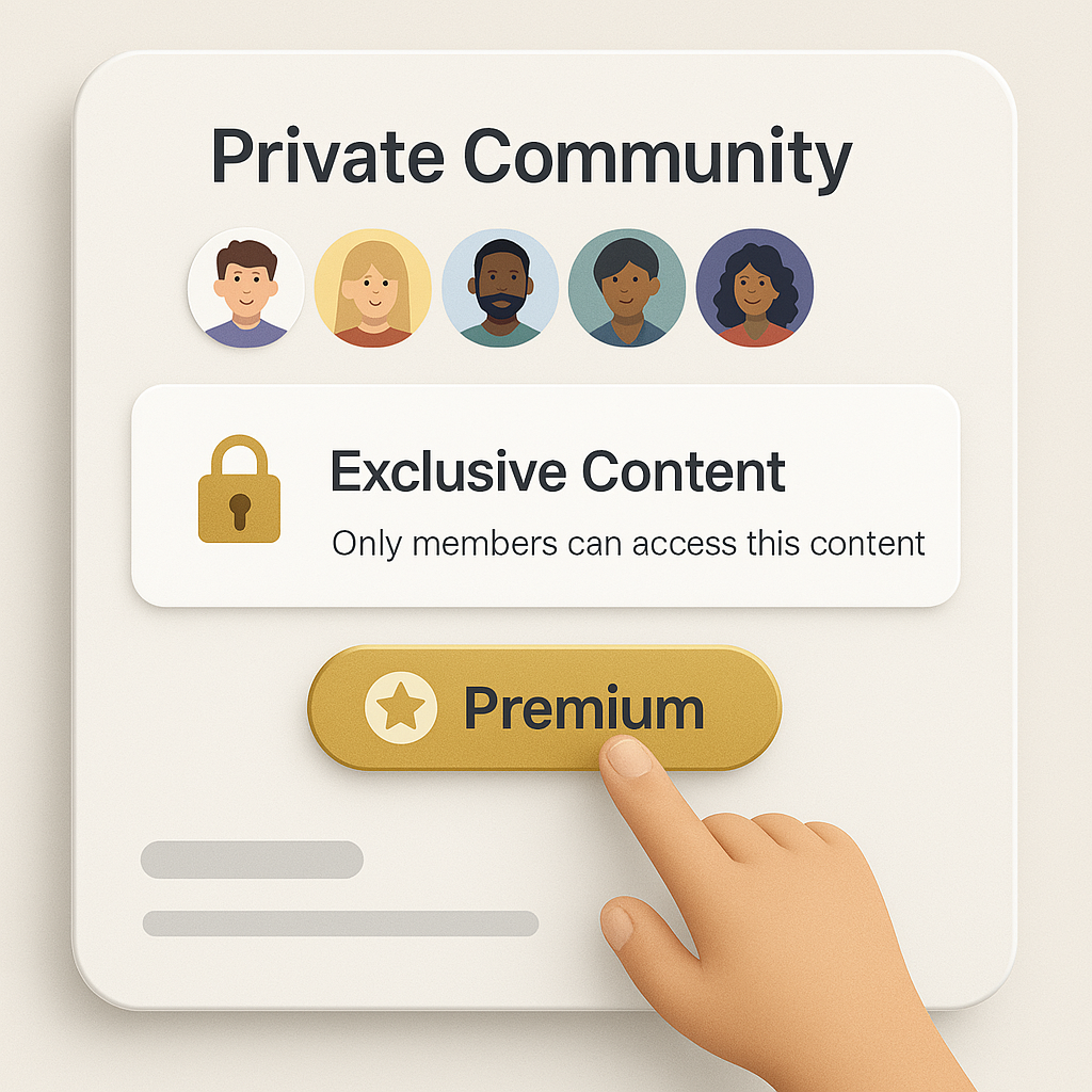 Membership Funnel Design - Convert visitors into paid subscribers with this subscription-based landing page